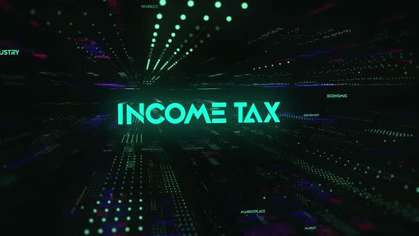 Sci Fi Digital Economics Word Income Tax