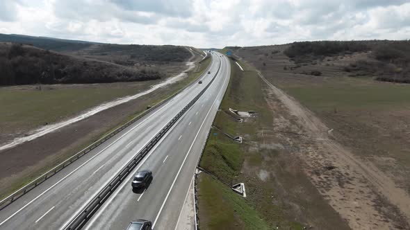 Highway outside the city