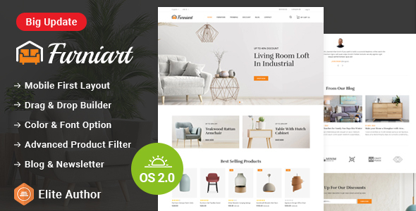 Furniart - Interior Furniture Store Shopify 2.0 Responsive Theme