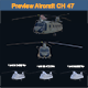 Asset - Army - Aircraft CH 47 VR / AR / low-poly 3d model - 3DOcean Item for Sale
