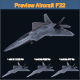 Asset - Army - Aircraft F22 VR / AR / low-poly 3d model - 3DOcean Item for Sale