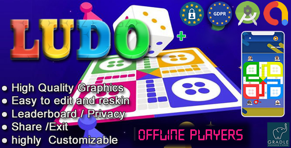 Ludo Players (Admob + GDPR + Android Studio)