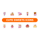 Cute Sweets Icons - VideoHive Item for Sale