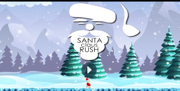 Santa Claus Rush - HTML5 Game