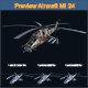 Asset - Army - Aircraft - Mi 24 Low-poly 3D model - 3DOcean Item for Sale