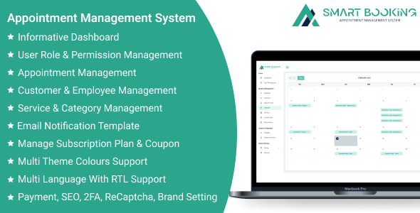 Smart Booking SaaS - Appointment Management System