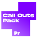 Call Outs Counter \ MOGRt - VideoHive Item for Sale