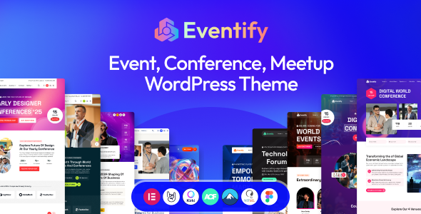 Eventify - Event & Conference Meetup WordPress theme