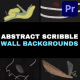 Abstract Scribble Wall Backgrounds | Premiere Pro MOGRT - VideoHive Item for Sale