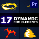 Dynamic Fire Elements | Premiere Pro MOGRT - VideoHive Item for Sale