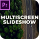 Collage Slideshow | Multiscreen Opener MOGRT - VideoHive Item for Sale