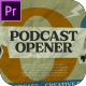 Podcast Opener Collage Style MOGRT - VideoHive Item for Sale