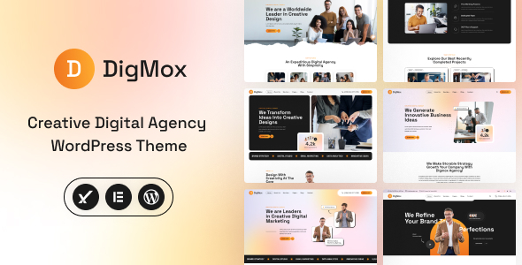 Digmox - Digital Agency WordPress Theme