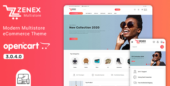 Zenex - Multipurpose E-commerce Opencart 3 Template