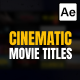 Cinematic Movie Titles - VideoHive Item for Sale