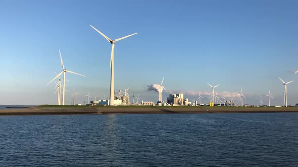 Arriving in The Eemshaven Groningen