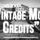Vintage Movie Credits - VideoHive Item for Sale