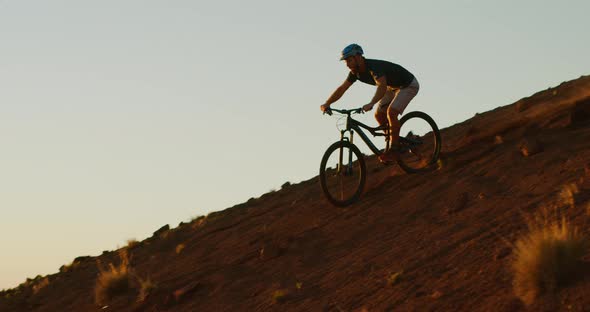 Epic downhill mountain biking