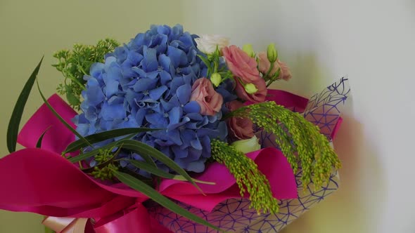 Hydrangea Flowers Bouquet