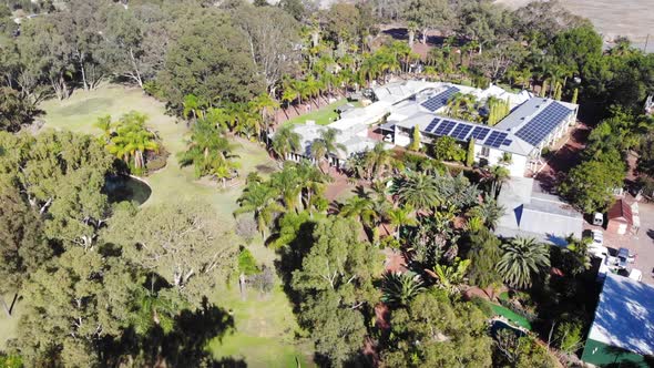 Aerial View of a Tourist Resort in Australia