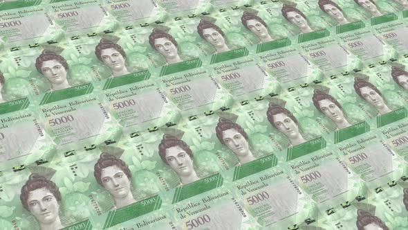Venezuela Money / 5000 Venezuelan Bolívar Soberano 4K