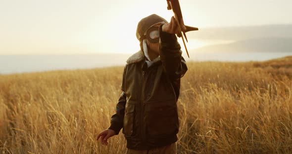 Future pilot ready to fly