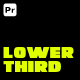 Lower Thirds for Premiere Pro - VideoHive Item for Sale