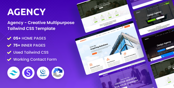 Agency | Creative Multipurpose Tailwind CSS Template