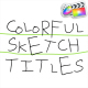 Colorful Sketch Titles | FCPX - VideoHive Item for Sale