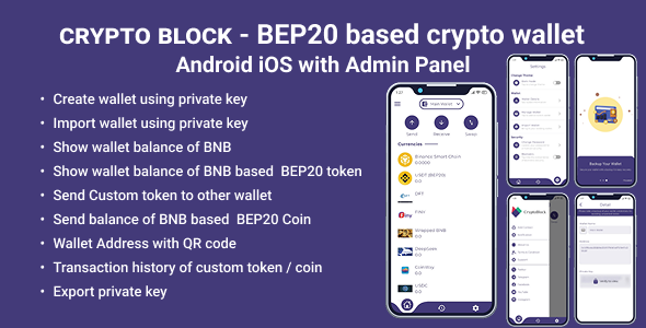 CryptoBlock – All-in-One Multi-Wallet Cryptocurrency App