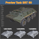 Asset - Army - Tank - BRT 60 - 3DOcean Item for Sale