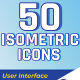 Isometric Icons User Interface - VideoHive Item for Sale