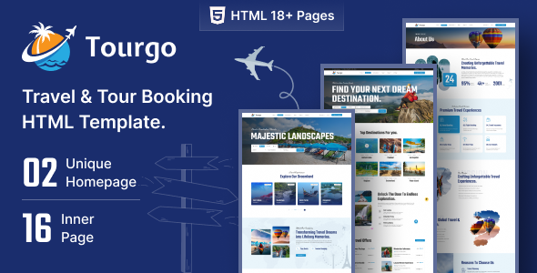 Tourgo - Travel & Tourism HTML5 Template