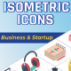 Isometric Icons Business and Startup - VideoHive Item for Sale