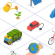 Isometric Icons Ecology and Energy - VideoHive Item for Sale