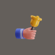 3D Animation of Holding Bell - VideoHive Item for Sale