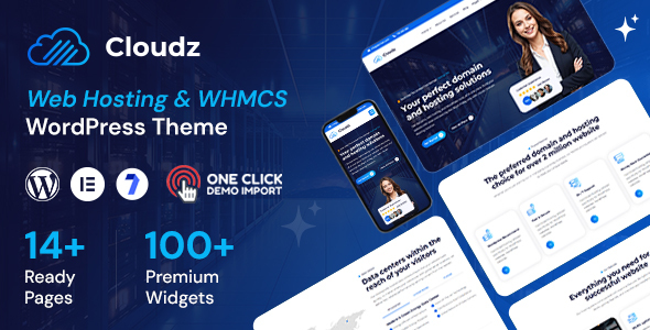 Cloudz - Web Hosting and WHMCS WordPress Theme