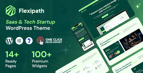 Flexipath - Startup & SaaS WordPress Theme