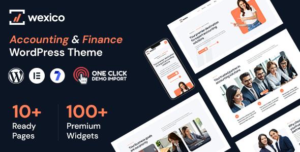 Wexico – Accounting WordPress Theme