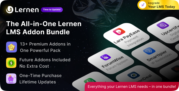 BundleFlow - Addon Bundle For Lernen LMS