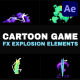 Cartoon Game FX Explosion Elements | After Effects - VideoHive Item for Sale