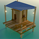 3D Sea Shack – Coastal Beach House Model - 3DOcean Item for Sale