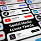 Modern Social Media Lower Thirds - VideoHive Item for Sale