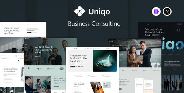 Uniqo - Business Consulting Next JS Template