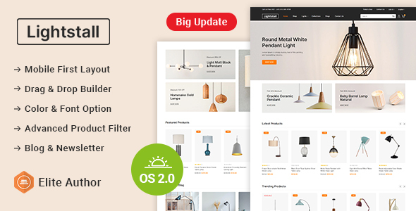 Lightstall - Light Decor Shopify 2.0 Responsive Theme