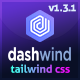 DashWind - React, Vue, Laravel & HTML Tailwind Admin Dashboard Template - ThemeForest Item for Sale