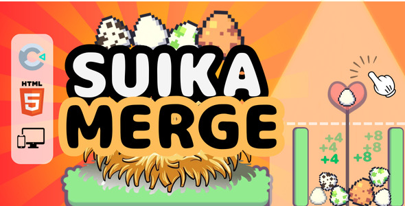 Suika Merge Eggs - The Best One! Watermelon (capx Not Included)