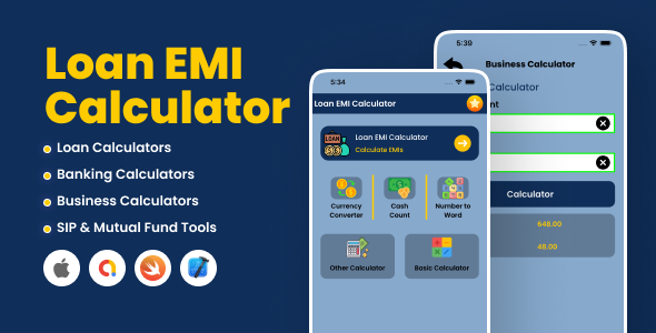 Loan EMI Calculator – Finance & Business Calculator(iOS)