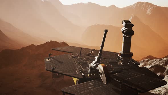 Opportunity Mars Exploring Surface Red Planet alt