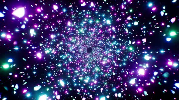 Neon Particle Flakes Loop 01